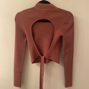 Wilfred Gabrielle Open Back Sweater
